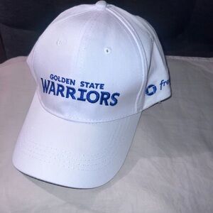 NEW - Rare Golden State Warriors freedom Promotion White Cap - One Size Fits All